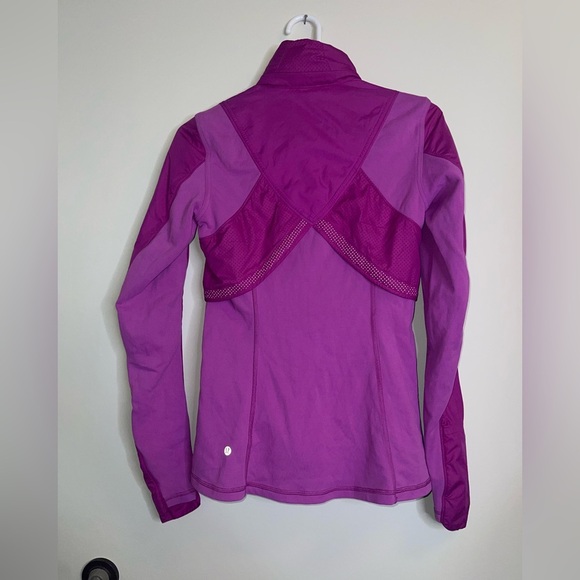 Lululemon Kanto catch me Run jacket ultra violet size 4 - Picture 4 of 12